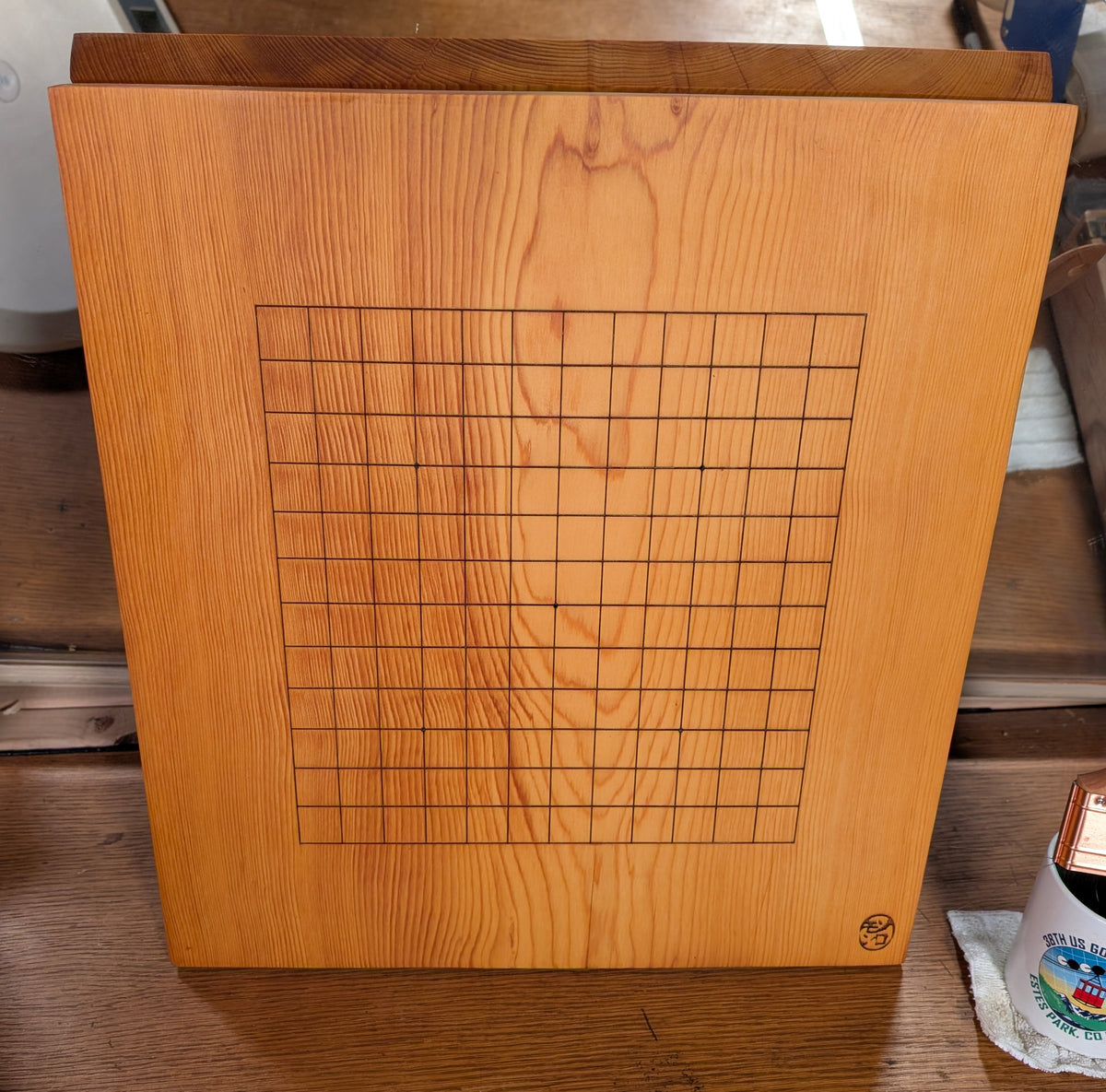 #C488c - 2.3cm Table Board - Kaya - 19x19 with 13x13 reverse - Refurbi ...