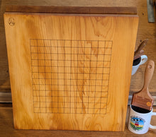 Загрузите изображение в средство просмотра галереи, #C496b - 2.3cm Table Board - Kaya - 19x19 with 13x13 reverse - Refurbished