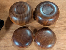 Загрузите изображение в средство просмотра галереи, #C497 - Size 36 Slate and Shell Go Stones (Japanese) and Go Bowls (Camphor) Set