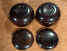 Load image into Gallery viewer, #C501 - Size 30 Go Stones (Slate &amp; Shell, off-spec) and Go Bowls (Ebony) Set