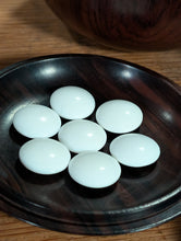 Load image into Gallery viewer, #C501 - Size 30 Go Stones (Slate &amp; Shell, off-spec) and Go Bowls (Ebony) Set