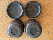 Load image into Gallery viewer, #C508 - Size 15 Slate &amp; Shell Set - Japanese Clamshell - Lathed Bowls