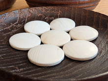 Load image into Gallery viewer, #C508 - Size 15 Slate &amp; Shell Set - Japanese Clamshell - Lathed Bowls