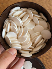 Load image into Gallery viewer, #C508 - Size 15 Slate &amp; Shell Set - Japanese Clamshell - Lathed Bowls
