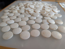 Load image into Gallery viewer, #C508 - Size 15 Slate &amp; Shell Set - Japanese Clamshell - Lathed Bowls