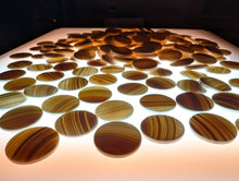 Load image into Gallery viewer, #C508 - Size 15 Slate &amp; Shell Set - Japanese Clamshell - Lathed Bowls
