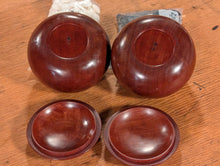Load image into Gallery viewer, #C516 - Size 28 Go Stones (Slate &amp; Shell) and Go Bowls (Quince by Kaishi) Set
