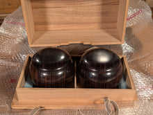 Load image into Gallery viewer, #C518 - Ebony Go Bowls - Size XL - Paulownia Box