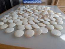 Load image into Gallery viewer, #C523 - Size 18 Slate &amp; Shell Set - Japanese Clamshell - Rosewood Bowls