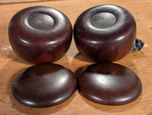 Load image into Gallery viewer, #C523 - Size 18 Slate &amp; Shell Set - Japanese Clamshell - Rosewood Bowls