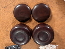 Load image into Gallery viewer, #C523 - Size 18 Slate &amp; Shell Set - Japanese Clamshell - Rosewood Bowls
