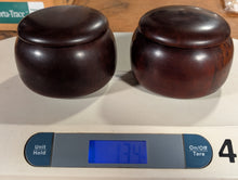 Load image into Gallery viewer, #C523 - Size 18 Slate &amp; Shell Set - Japanese Clamshell - Rosewood Bowls