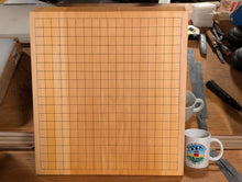 Загрузите изображение в средство просмотра галереи, #C524c - 2.5cm Table Board - Kaya - 19x19 with 13x13 reverse - Refurbished