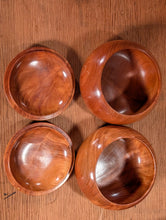 Загрузите изображение в средство просмотра галереи, #C532 - Size 32 Slate and Shell (suwabute) Go Stones and Go Bowls (heathered cherry) Set