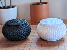 Load image into Gallery viewer, Locking Wicker Style Go Bowls (Durable and Stackable)