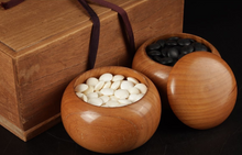 Load image into Gallery viewer, #J5561041 - Size 35 Slate &amp; Shell - Keyaki Bowls - Paulownia Box - Free FedEx Shipping