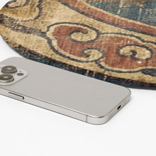 Load image into Gallery viewer, Go themed rug compared to phone