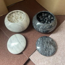 Load image into Gallery viewer, #J7284427 - Go Bowls (Marble) and Go Stones (Marble) Set - Free FedEx Shipping