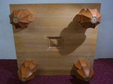 Load image into Gallery viewer, #J6847827 - 18cm Floor Board Set - Shinkaya - Tenchi-masa Cut - Slate &amp; Shell - Cherry Bowls - Free Airmail Shipping
