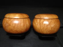 Load image into Gallery viewer, #J7868546 - 6cm Kaya Table Board Set - Size 34 Slate and Shell - Keyaki Bowls - Free Airmail