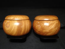 Load image into Gallery viewer, #J7868546 - 6cm Kaya Table Board Set - Size 34 Slate and Shell - Keyaki Bowls - Free Airmail