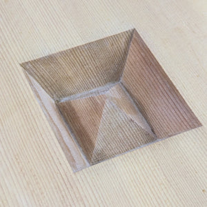 #J3991982 - 14.5cm Floor Board Set - Shinkaya - Shihou-masa Cut - Cherry Bowls - Slate & Shell - Free FedEx Shipping