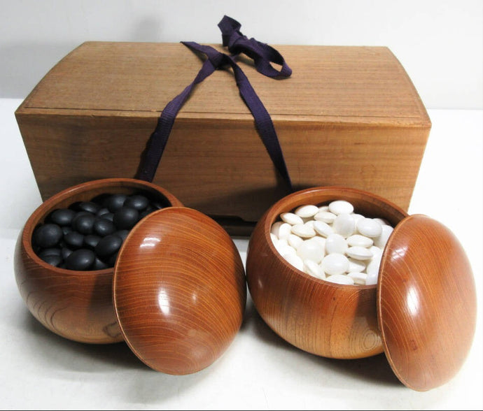 #J3926751 - Size 35 Slate & Shell - Keyaki Bowls - Paulownia Box - Free FedEx Shipping