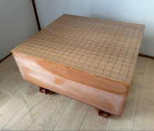 Load image into Gallery viewer, #J5410488 - 17cm Floor Board Set - Shinkaya - Tenchi-masa Cut - Slate &amp; Shell - Cherry Bowls - Free FedEx Shipping