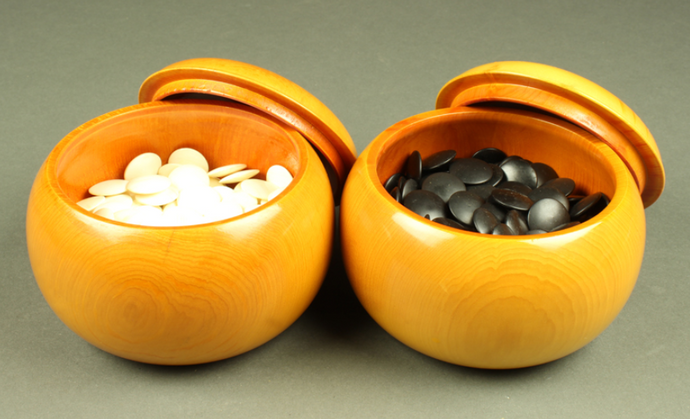 #J1269189 - Size 20 Slate & Shell Set - Kaya Bowls - Japanese Clamshell - Free FedEx Shipping