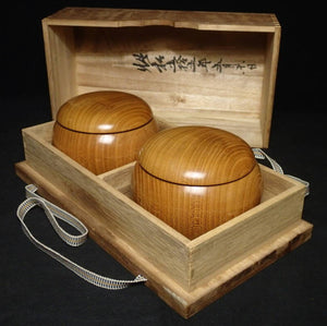 #J2796512 - Size 38 Slate & Shell - Keyaki Bowls - Paulownia Box - Free FedEx Shipping