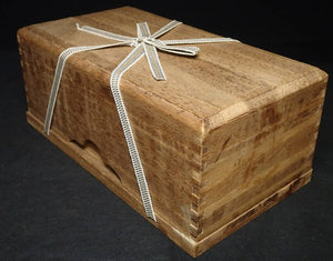 #J2796512 - Size 38 Slate & Shell - Keyaki Bowls - Paulownia Box - Free FedEx Shipping