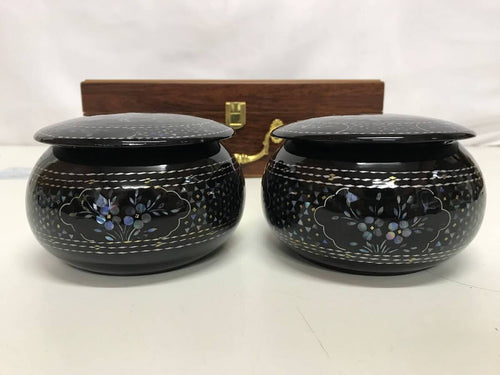 #J1624463 - Agate and Onyx - Raden Inlay Bowls - Free FedEx Shipping