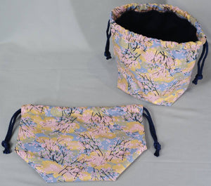 #C217 - Fabric Drawstring Bags for Go Bowls - Accessory