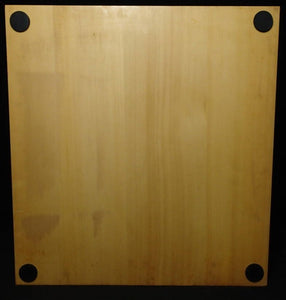 #J214367 - 6cm Table Board Set - Size 31 Slate and Shell - Chestnut Bowls - Hiba/Cypress - Free FedEx Shipping