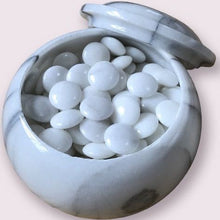 Load image into Gallery viewer, #J228527 - Go Bowls (Marble) and Go Stones (Marble) Set - Free FedEx Shipping