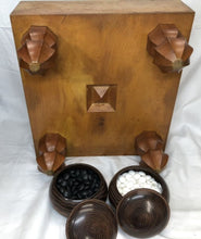 Load image into Gallery viewer, #J270474 - 13cm Floor Board Set - Kaya - Chestnut Bowls - Slate and Shell - Free FedEx Shipping