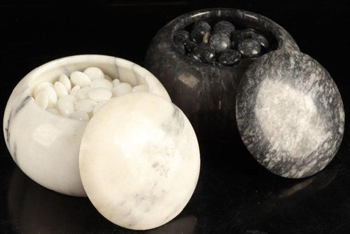 #J924719 - Go Bowls (Marble) and Go Stones (Marble) Set - Free FedEx Shipping
