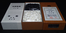 Load image into Gallery viewer, #J231474 - 17cm Floor Board Set - Shinkaya - Shihou-masa Cut - Keyaki Bowls - Size 34 Slate &amp; Shell - Free FedEx Shipping