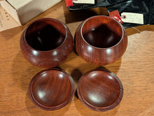 Загрузите изображение в средство просмотра галереи, #C492 - Size 25 Go Stones (Slate &amp; Shell) and Go Bowls (Quince) Set - Original Box