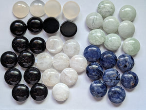 Semi-Precious Go Stone Sets (Exotic Gemstones)