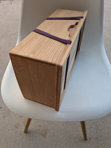 #C454 - XL Paulownia storage box for Go Bowls - Accessory