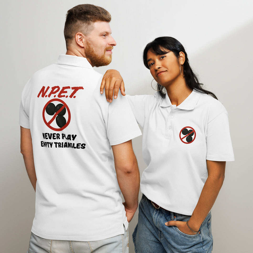 N.P.E.T. Polo – Say NO to Empty Triangles