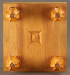 #178913 - 14.8cm Floor Board Set - Kaya - Keyaki Bowls - Slate & Shell Stones - Free FedEx Shipping