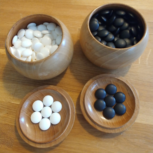 Size 31 Go Stones and Go Bowls Set - Maple / Mulberry - Utility - Bonus Wax #C035
