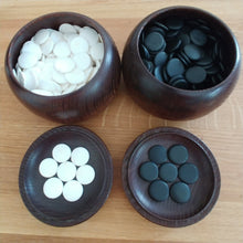Load image into Gallery viewer, Size 16 Go Stones and Go Bowls Set - Keyaki / Mulberry / Cedar - Snow - #C038