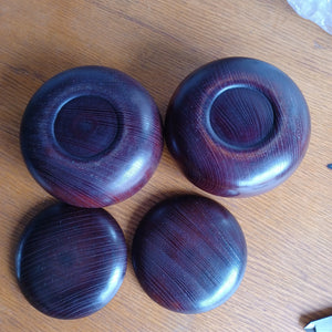 Size 25 Slate and Shell set - Mulberry Go Bowls - L - Snow - #C096