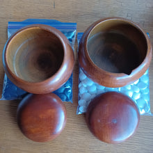 Load image into Gallery viewer, Size 30 Go Stones and Go Bowls Set - XL Oak / Cherry - Glass - #C102