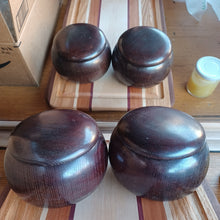 Load image into Gallery viewer, Size 30 Slate and Shell Set - Mulberry bowls - Snow - #C111