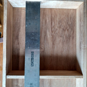 #C139 - XXL Paulownia storage box for Go Bowls - Accessory