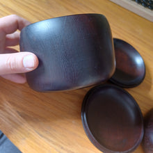 Load image into Gallery viewer, #C159 - Size 32 Go Stones and Go Bowls Set - XL Rosewood - Glass